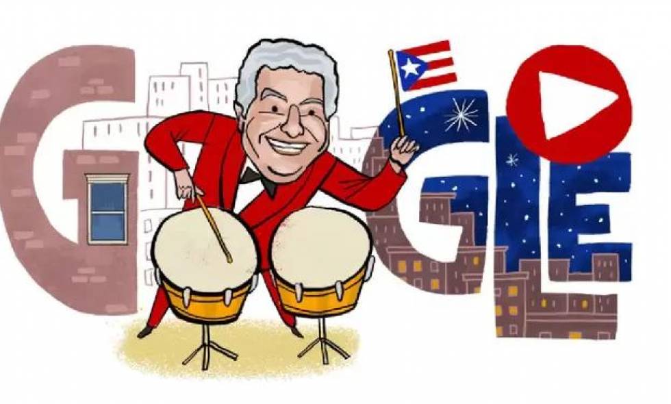 Tito Puente, el reconocido músico al que Google le rindio homenaje con un doodle